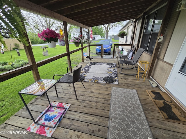 446 State St, Jersey Shore, PA 17740 - deck featuring a lawn
