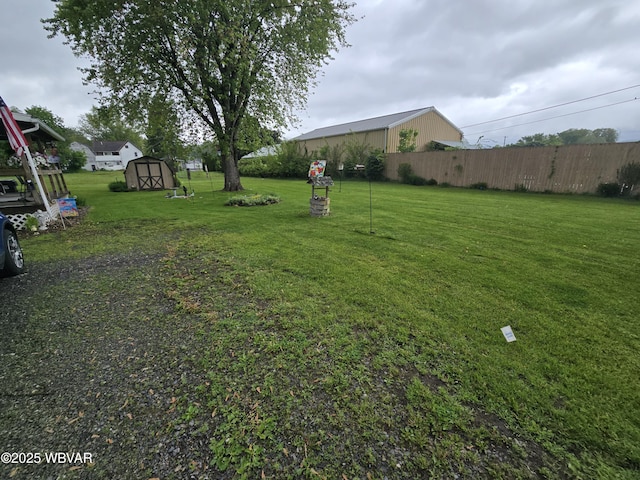 446 State St, Jersey Shore, PA 17740 - view of yard with a storage unit and an outdoor structure