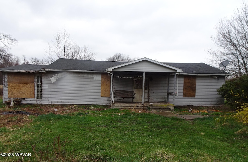 266 Sawmill Rd, Muncy, PA 17756 - view of front of property with covered porch and a front yard