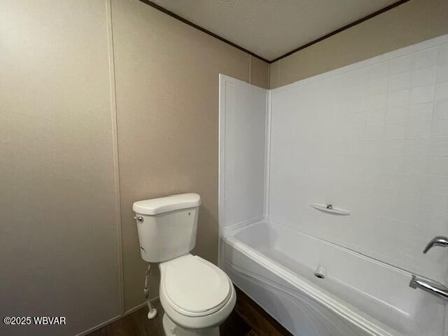 14 Albatross Dr, Watsontown, PA 17777 - full bath with shower / tub combination and wood finished floors