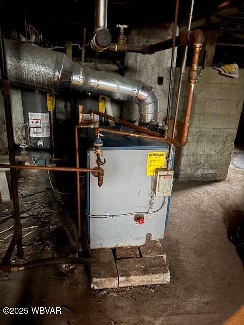 view of utility room