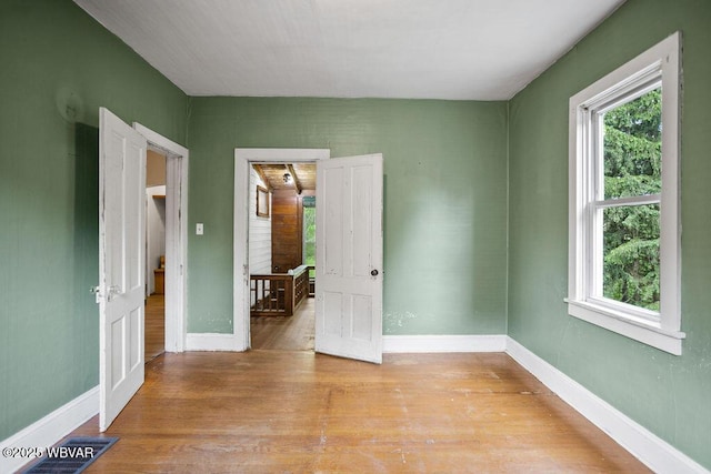 152 Carpenter St, Dushore, PA 18614 - spare room featuring light wood finished floors and baseboards