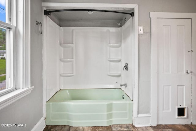 152 Carpenter St, Dushore, PA 18614 - full bath featuring washtub / shower combination