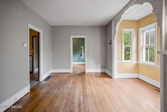 152 Carpenter St, Dushore, PA 18614 - spare room featuring hardwood / wood-style floors and baseboards