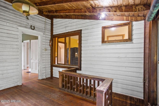 152 Carpenter St, Dushore, PA 18614 - entrance to property with a wooden deck