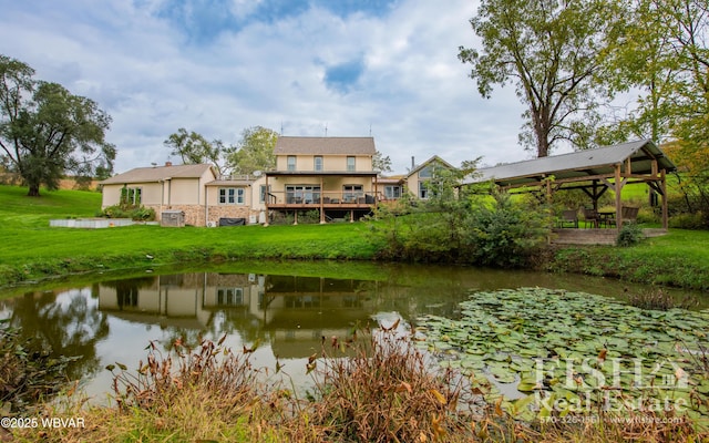 property view of water