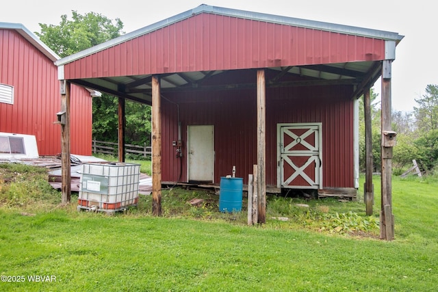 320 Carpenters Ln, Pennsdale, PA 17756 - view of pole building