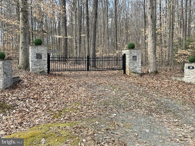 view of gate