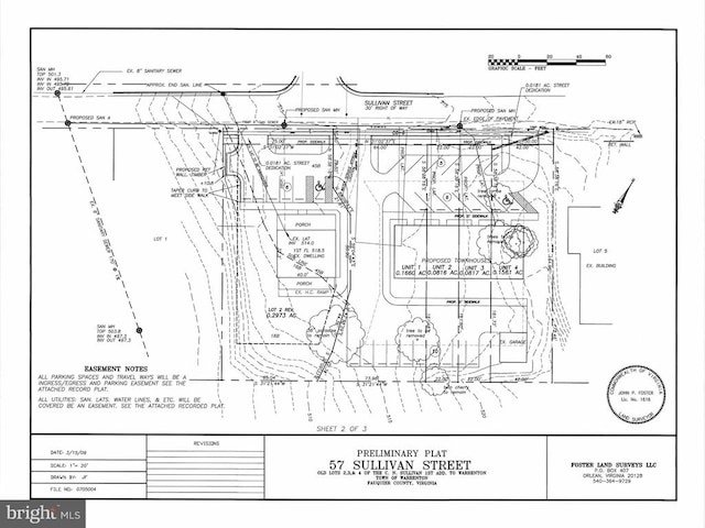 Sullivan St, Warrenton VA land for sale