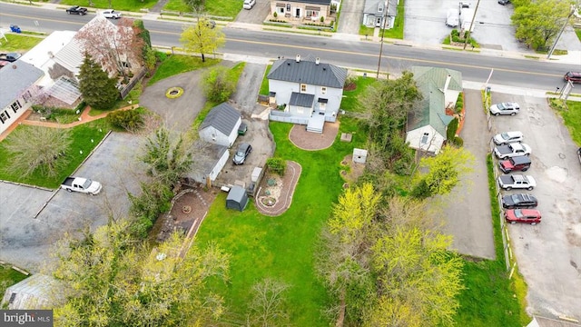 view of aerial view