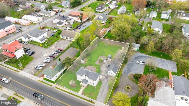 view of birds eye view of property