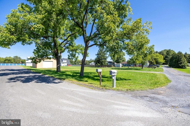 view of road