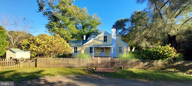 view of front of house