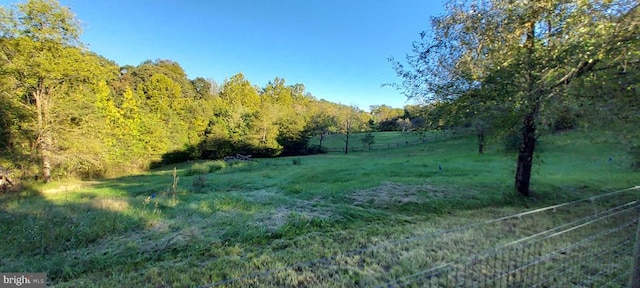 exterior space featuring a rural view