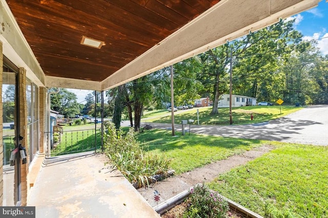 view of patio / terrace