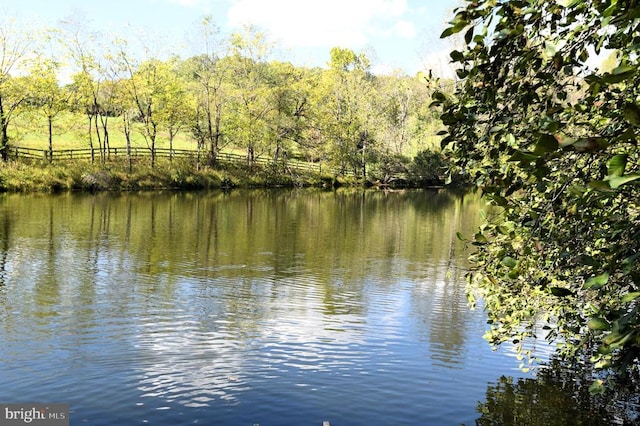 view of water feature