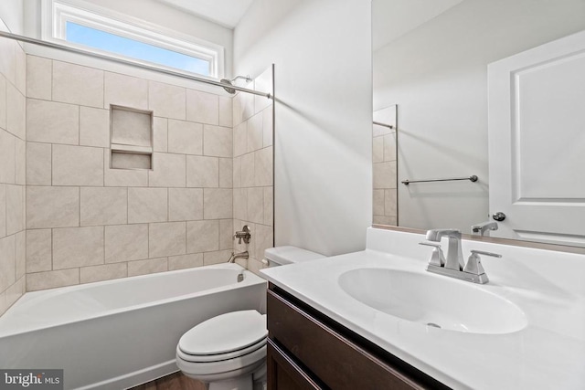 371 Glenmore Ln, Keswick, VA 22947 - full bath featuring toilet, bathtub / shower combination, and vanity