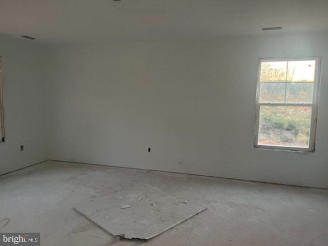 view of unfurnished room