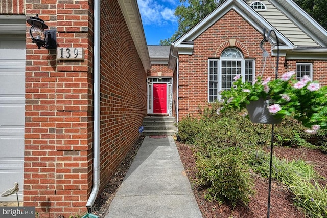 view of property entrance