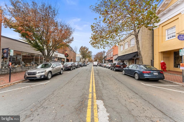 view of street