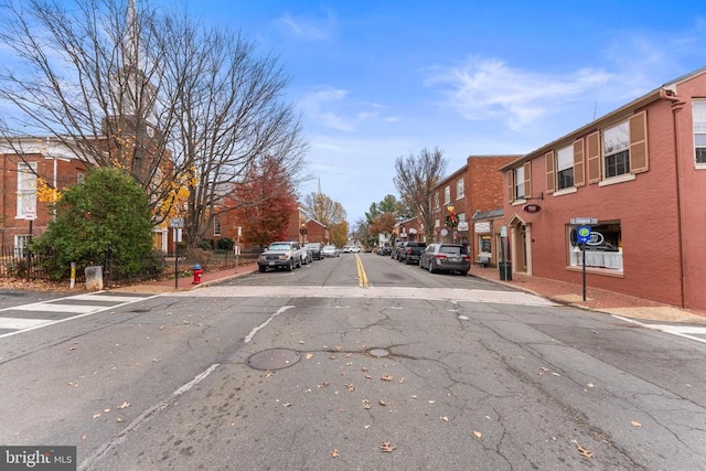 view of street