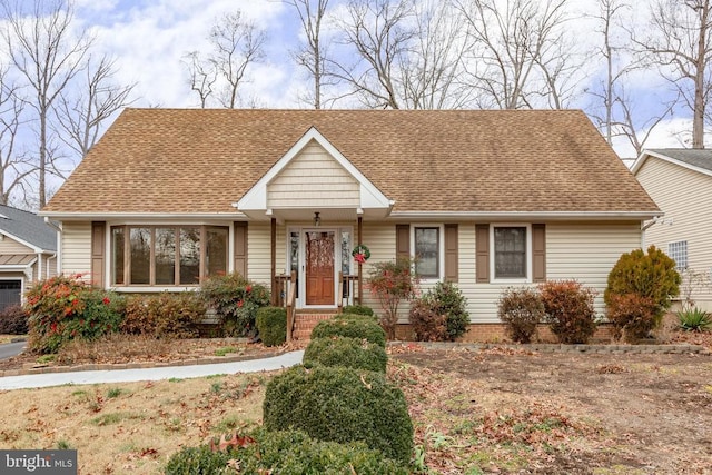 view of ranch-style home