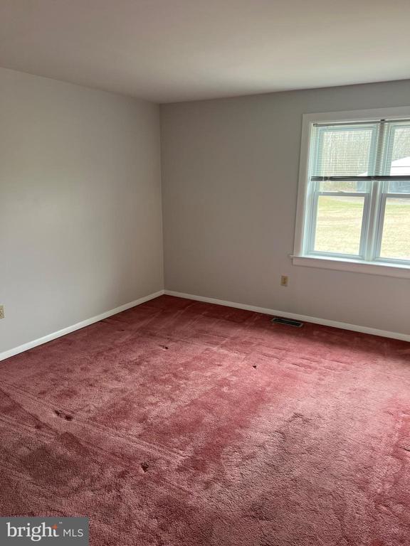 unfurnished room with carpet floors