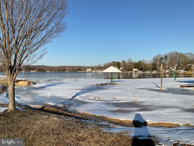 view of snowy yard