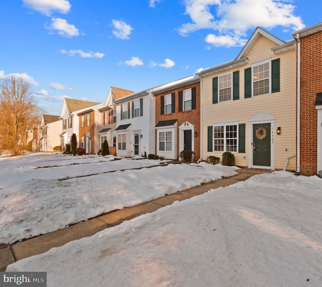 view of townhome / multi-family property