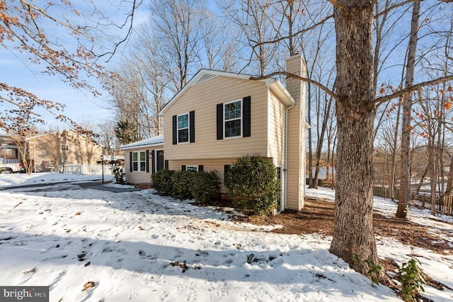 view of front of house