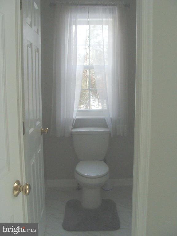 bathroom with toilet