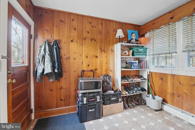 535 Winchester St, Warrenton, VA 20186 - storage area featuring a baseboard heating unit