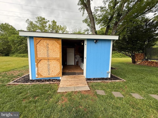  - view of shed