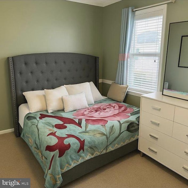  - bedroom with multiple windows, carpet floors, and baseboards