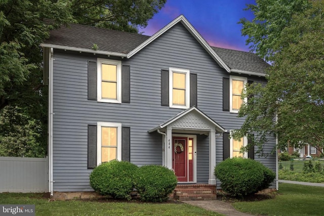 404 N Franklin St, Remington, VA 22734 - view of front of home featuring roof with shingles and entry steps