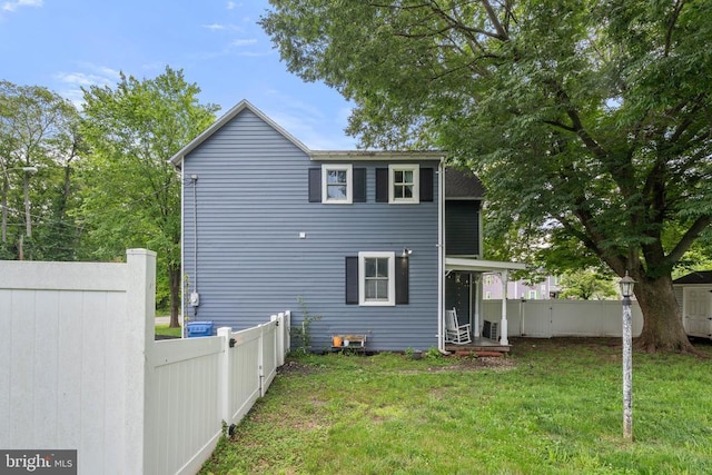 404 N Franklin St, Remington, VA 22734 - rear view of property