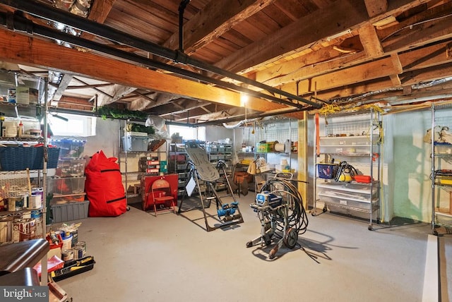  - below grade area with healthy amount of natural light