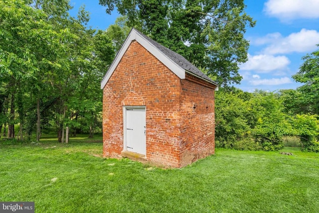  - view of outbuilding