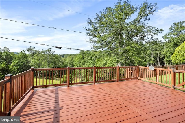  - view of deck