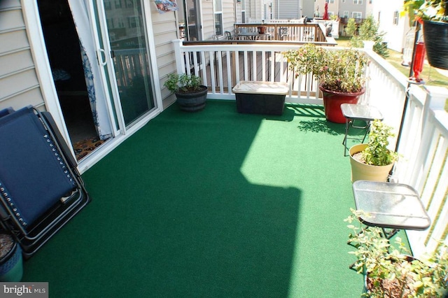  - view of balcony