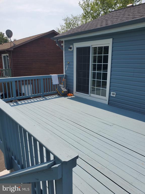 - view of wooden deck