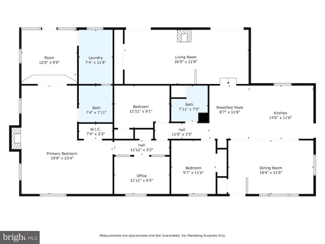  - view of room layout