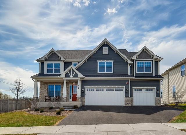 craftsman inspired home with a garage