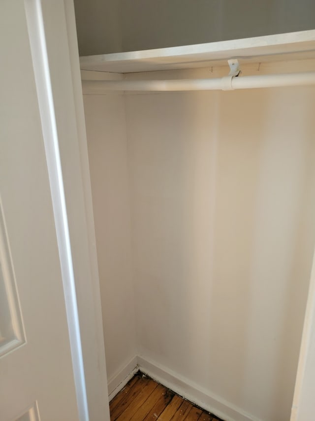 view of closet