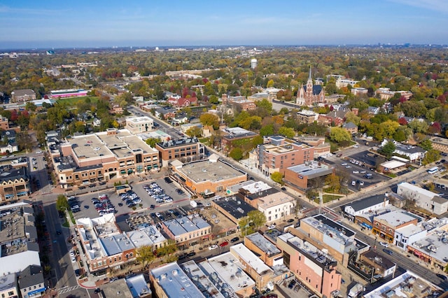 view of aerial view