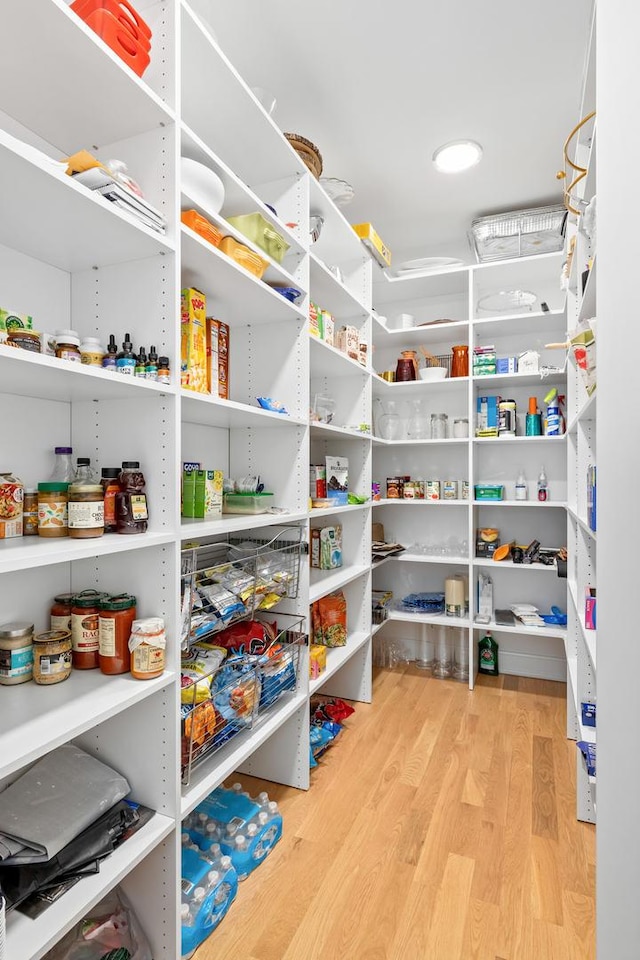 view of pantry