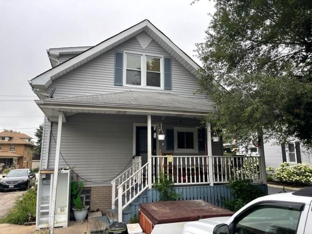 bungalow-style house featuring a porch