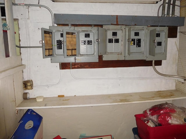 view of utility room