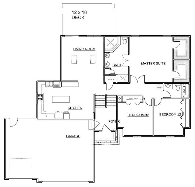 8357 Dylan Dr, Merrillville, IN 46410 - plan