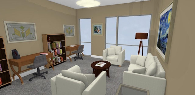 839 Madison St Unit 406, Oak Park, IL 60302 - view of carpeted living room